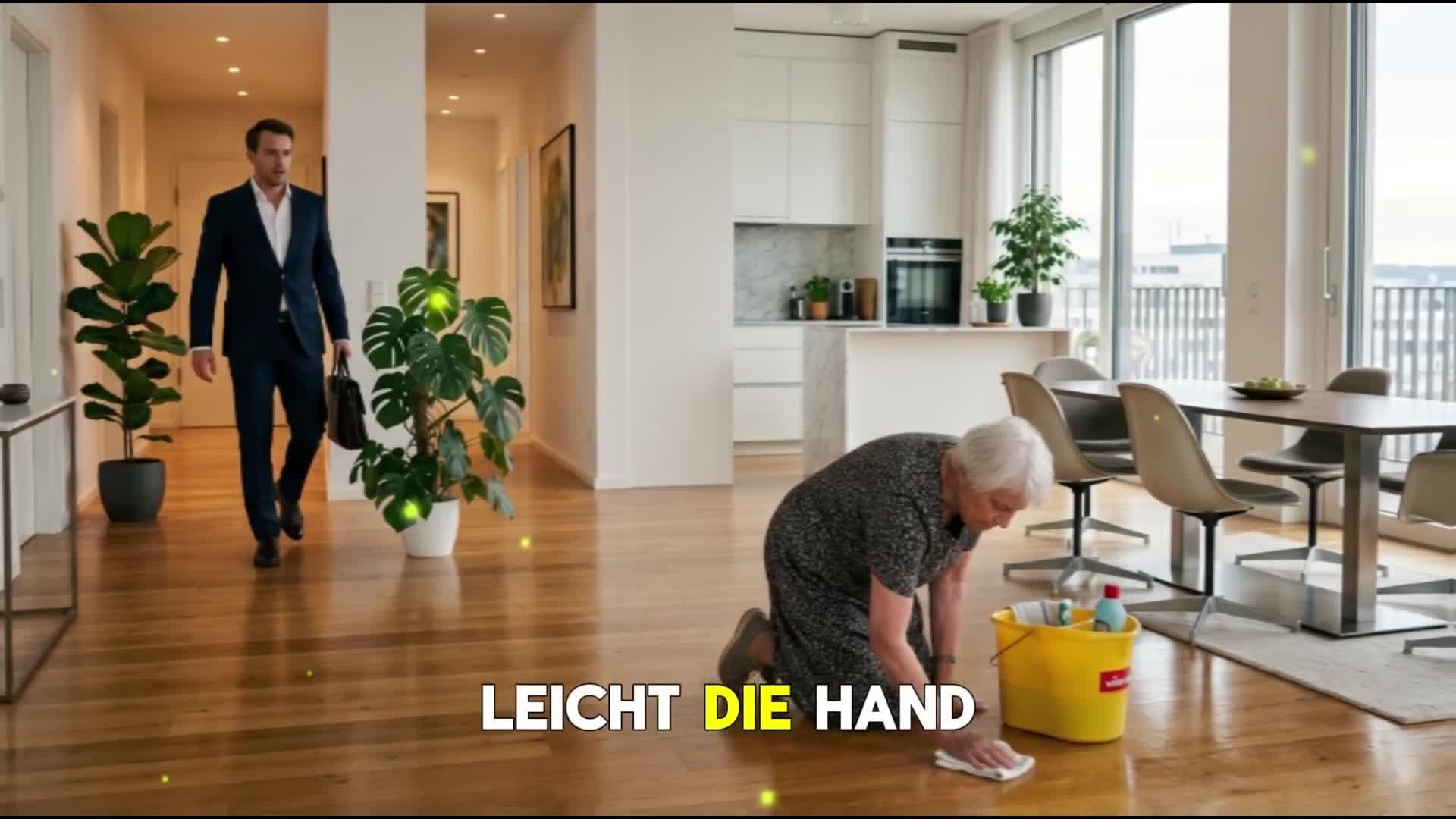 "ER KOMMT NACH HAUSE UND SIEHT SEINE MUTTER AUF DEN KNIEN PUTZEN… WAS ER DANN TUT, ZERSTÖRT SEINE EHE!"